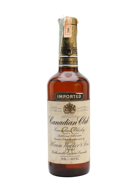 Canadian Club Whisky 1968 Bot.1970s