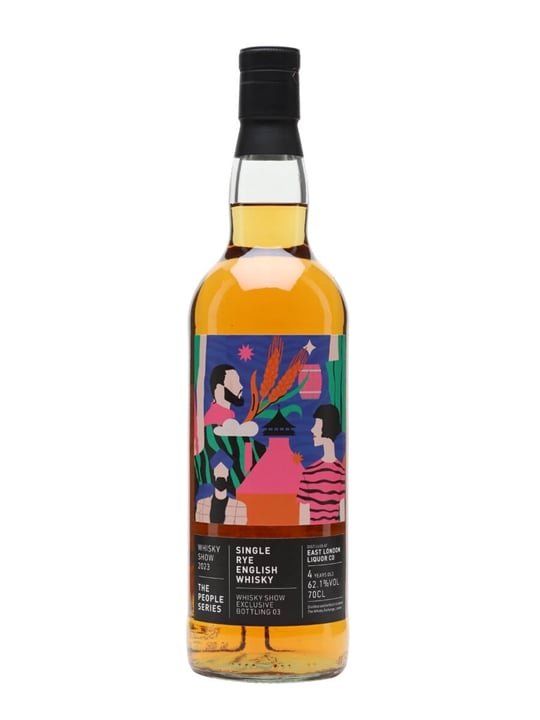 East London Liquor Co Single Rye Whisky Sherry Cask Whisky Show 2023